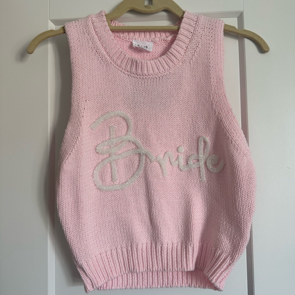 Bride Le Lis Soft Pink Knit Top